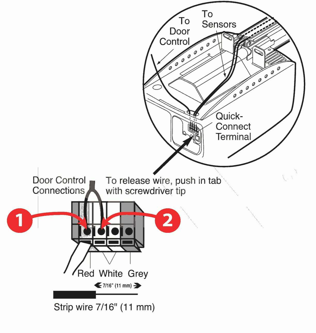 Liftmaster Sensor Wiring Diagram